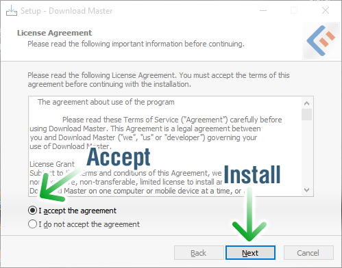 Select Installation Options